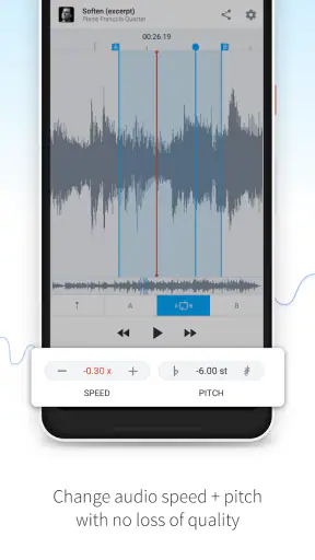 AudioStretch:Music Pitch Tool screenshot 4