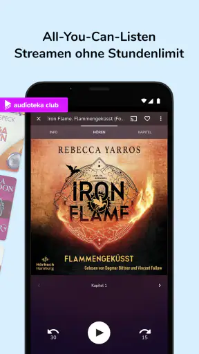 Audioteka Hörbücher App screenshot 4