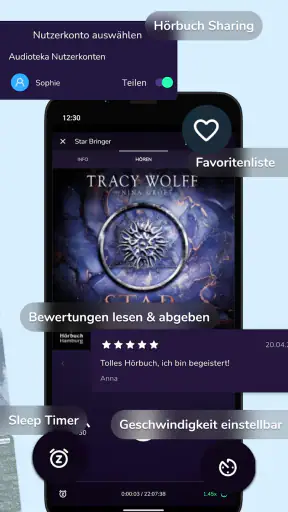 Audioteka Hörbücher App screenshot 7