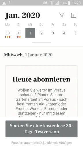Aussaattage Maria Thun screenshot 5
