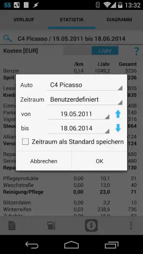 Auto-Kosten und Tankbuch PRO screenshot 7