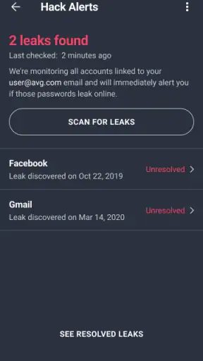 AVG Protection screenshot 7