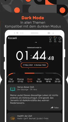 Azan Time Pro – Gebetszeiten screenshot 12