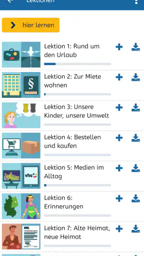 B1-Deutsch screenshot 2