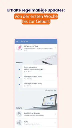 BabyCare - Gesund & Schwanger screenshot 3