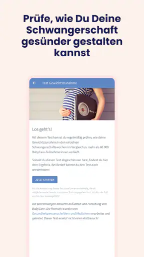 BabyCare - Gesund & Schwanger screenshot 5