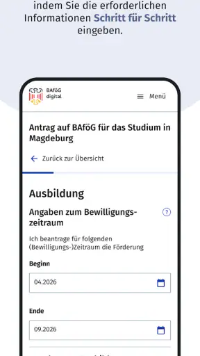 BAföG Digital screenshot 2