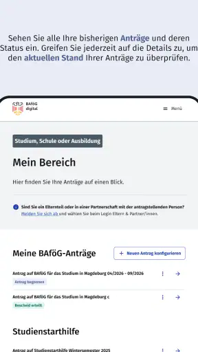 BAföG Digital screenshot 9