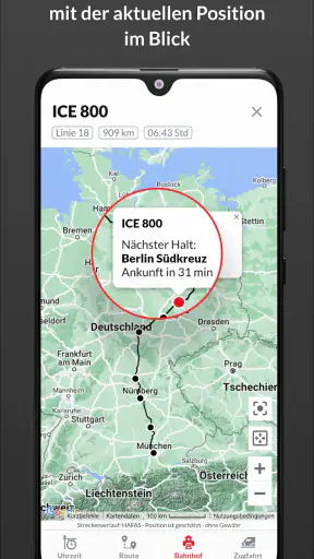 Bahn: Fahrplan & Live Tracking screenshot 6