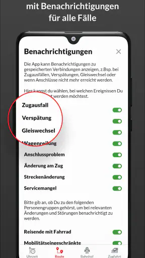 Bahn: Fahrplan & Live Tracking screenshot 7