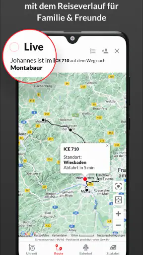 Bahn: Fahrplan & Live Tracking screenshot 8