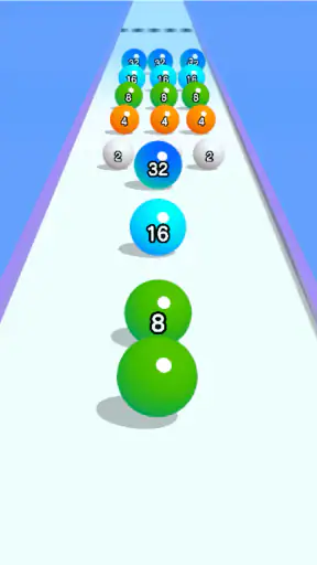 Ball Run 2048: merge number screenshot 10