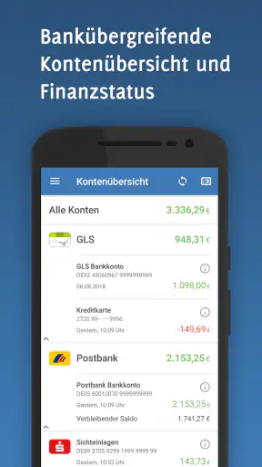 Banking4 Home screenshot 1