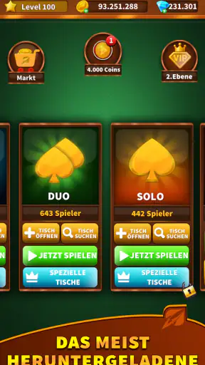 Batak Online HD - Spades screenshot 3