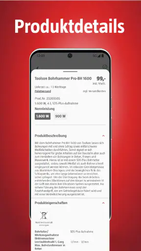 BAUHAUS – Baumarkt App screenshot 5