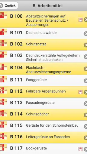 Bausteine der BG BAU screenshot 2