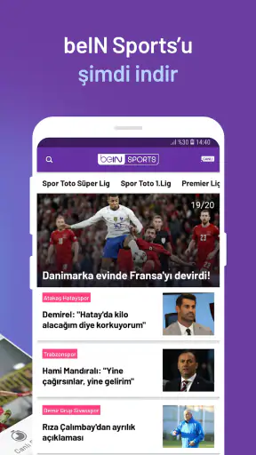 beIN SPORTS TR screenshot 3