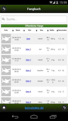 Beissindex Pro Angeln screenshot 12