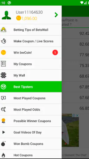 BetsWall Tipps Wettvorhersagen screenshot 2