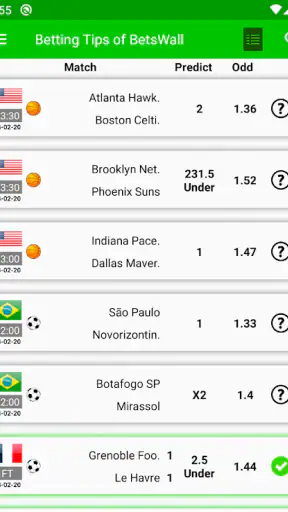 BetsWall Tipps Wettvorhersagen screenshot 6