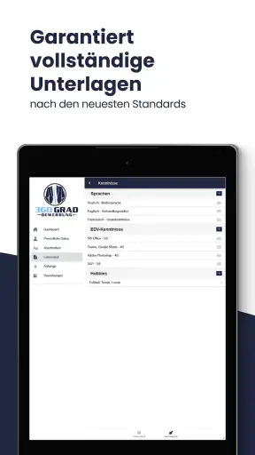 Bewerbungsapp (Lebenslauf App) screenshot 12