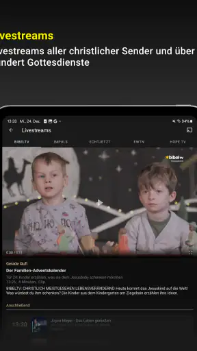 Bibel TV App screenshot 11
