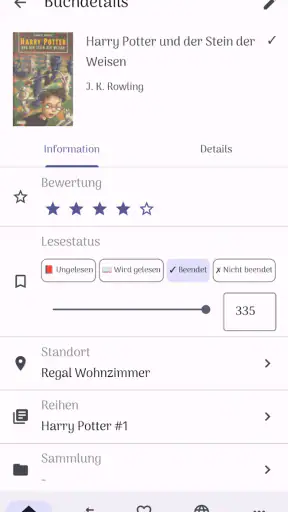 bibliofy: Meine Büchersammlung screenshot 2