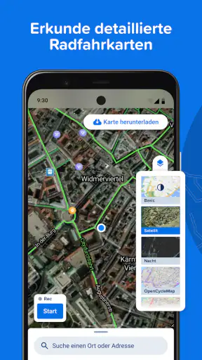 Bikemap: Fahrrad Navi & GPS screenshot 5
