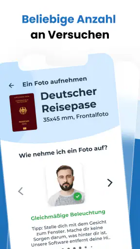 Passbilder App screenshot 9