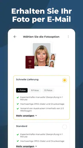Passbilder App für Deutschland screenshot 5