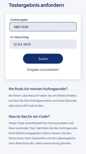 Bioscientia Pat.App screenshot 2