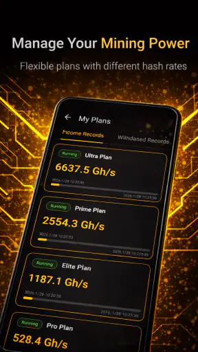 BitPlanera: BTC Cloud Mining screenshot 3