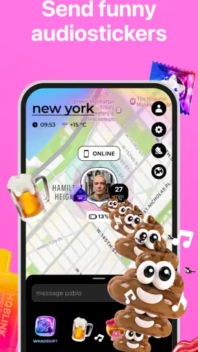 Blink — friends location screenshot 10