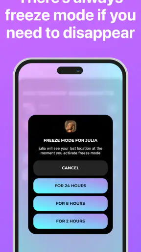 Blink — friends location screenshot 8
