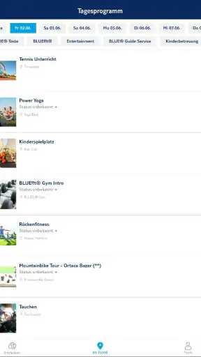 BLUE App screenshot 10