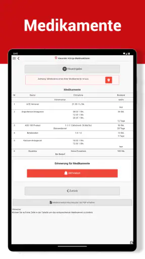 BlutdruckDaten – Blutdruck App screenshot 12
