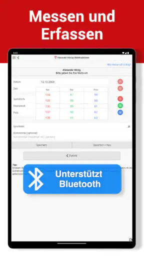 BlutdruckDaten – Blutdruck App screenshot 9