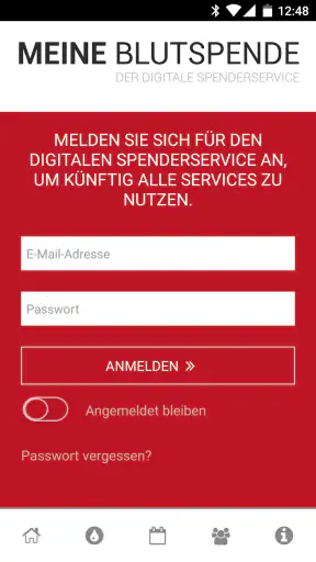 Blutspende - Spenderservice screenshot 2