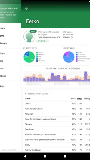 Board Game Stats screenshot 12