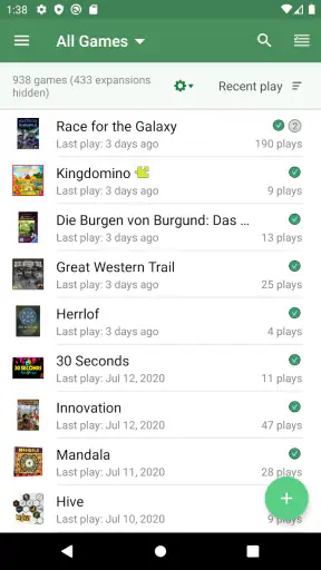 Board Game Stats screenshot 3