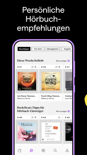 BookBeat - Hörbucher & E-Books screenshot 9