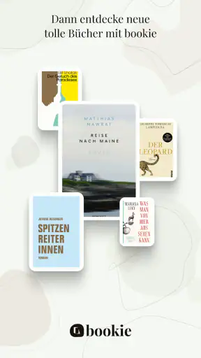 bookie: Buch Tracker & Lesen screenshot 2