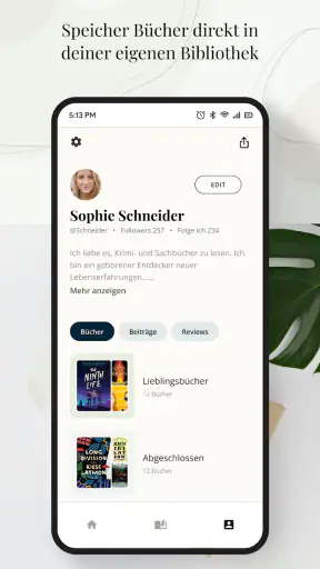 bookie: Buch Tracker & Lesen screenshot 4