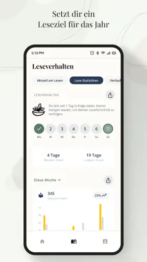 bookie: Buch Tracker & Lesen screenshot 5