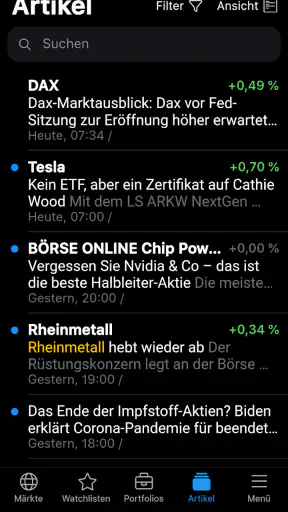 Börse Online - News & Kurse screenshot 5