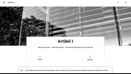bpb: Das Grundgesetz screenshot 11