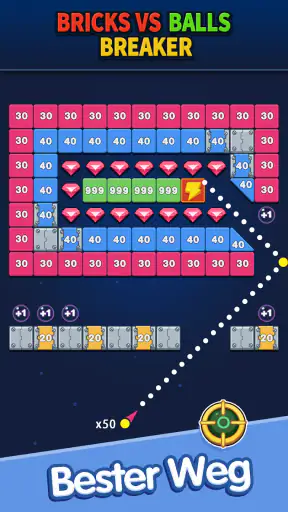 Bricks vs Balls Breaker screenshot 1