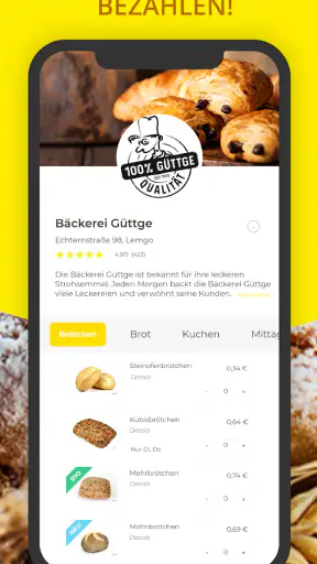 Brötchen App – einfach. vorbes screenshot 4