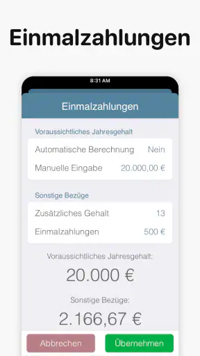 Bruno - Brutto Netto Rechner screenshot 6