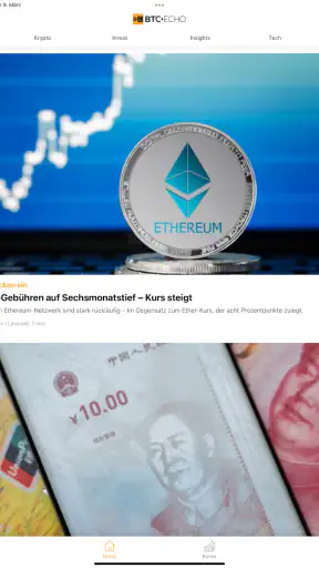 BTC-ECHO Bitcoin & Krypto News screenshot 9